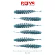 Reiva Kleine Worm Blauwe Shiner 6cm Plastic Kunstaas 6 st.