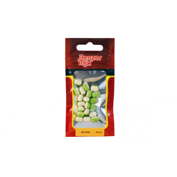 Benzar Mix Instant Wafter Dumbell 8mm Wit-Groen Betaine