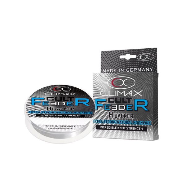 Climax Cult Feeder Hijacker Natural Hooklink 25m 0,16mm Monofil Előkezsinór