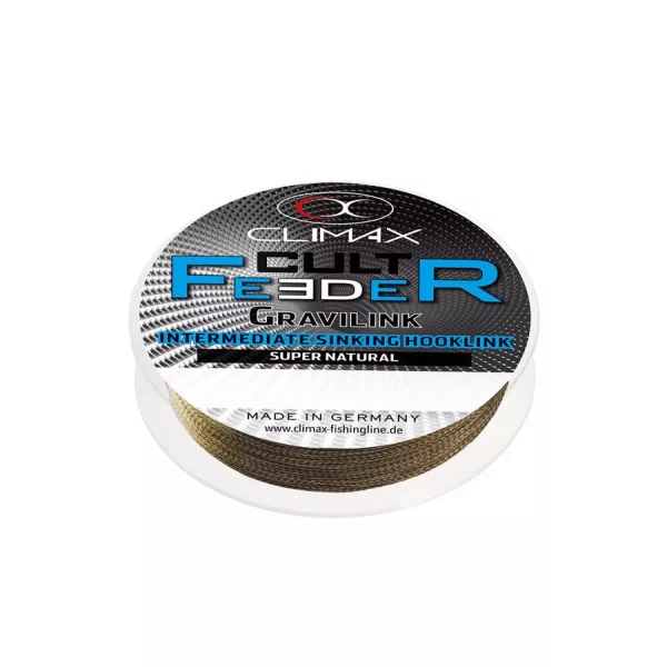Climax Cult Feeder Braid Gravilink 10m 0,22mm Camou Brown Fonott Előkezsinór