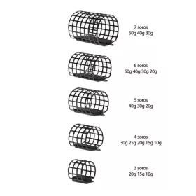   Serie Walter SW TUNEL FEEDER 3 rijen Zijmand 20gr - Tunnelmand
