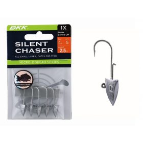   BKK Silent Chaser Microjig - Prisma Darting LRF 4#, 2.5g, 5 stuks/verpakking Jig kop