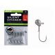 BKK Silent Chaser Microjig - Punch LRF 2#, 2.5g, 5 stuks/verpakking Jig kop