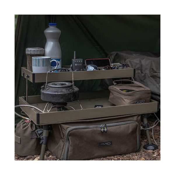 Avid Double Decker Bivvy Organiser Tent Kast Tent Accessoire