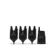 Avid VTX+ 3+1 Bite Alarm Set Elektronische Beetmelder Set
