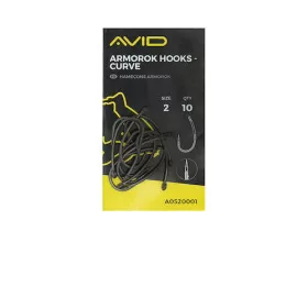 Avid Armorok Haken Curve Maat 2 Boilie Haak