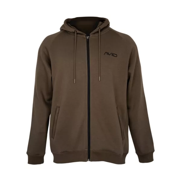 Avid Compound Zip Hoodie Bruin Hoodie met rits 2XL