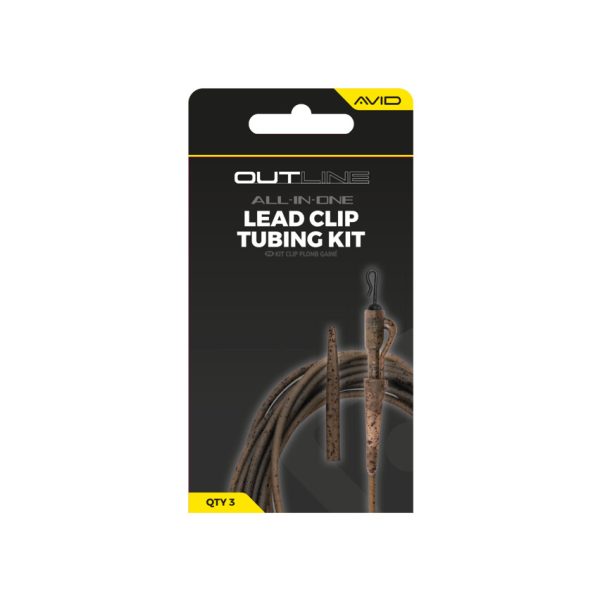 Avid Outline Lead Clip Tubing Kit 3 stuks