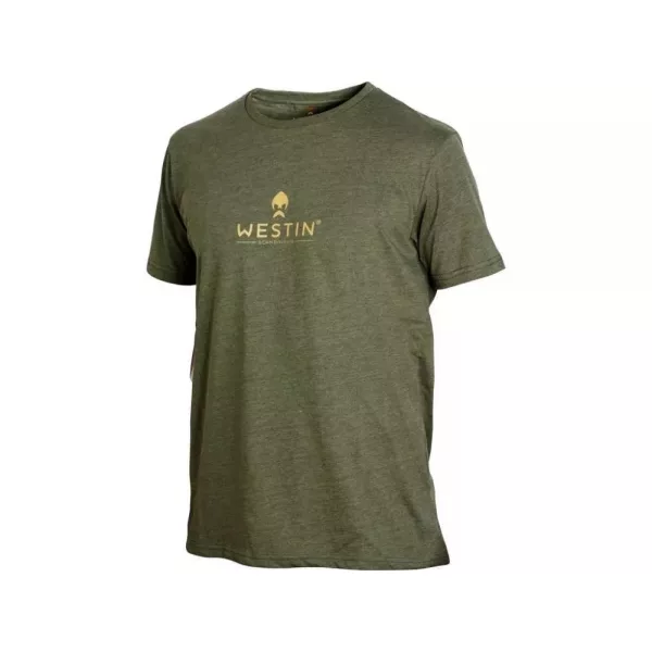WESTIN Stijl T-shirt XXL Moss Melange T-shirt
