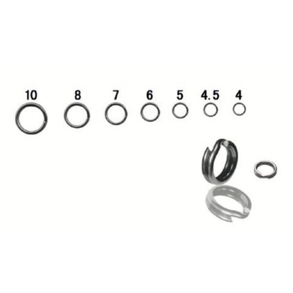 Sakura Split Ring 12 Kg - # 6 X 10 splitring