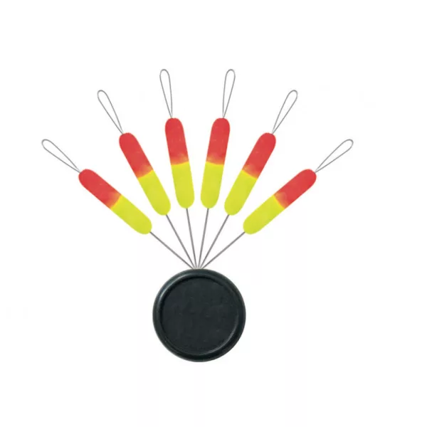 SERT - XT- BLISTER FLOAT STICK N°1 X 6 (FLUO ORANGE/YEL.) - Stopper