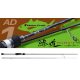Major Craft Aji-Do 1G AD1-S682L EX.Fast 2,07m 0,2-3gr 2-Delige Spinning Hengel