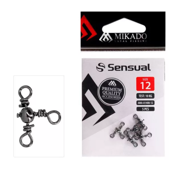 Mikado 6 Crossline Swivel Wartel 5 stuks