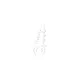 Mikado Bait Screw Transparant 11mm Aasschroef 10 stuks