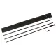 Mikado Aluminium 4,50m Peilstok