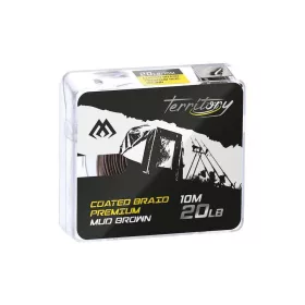 Mikado Premium Coated 10m 20lbs Gevlochten Onderlijn