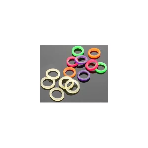 Mikado MF Transparant 3mm Aasring 50 stuks