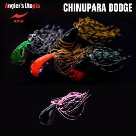 Apia Chinupara Dodge 53mm 10gr 01 Mussel Jig met rokje