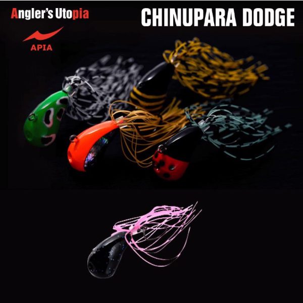 Apia Chinupara Dodge 53mm 10gr 01 Mussel Jig met rokje