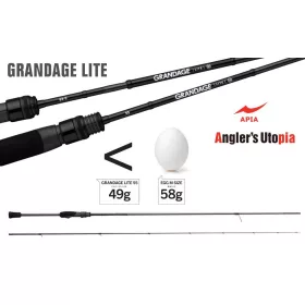 Apia Grandage Lite C76 Cast 2,29m 3-15gr 2-delige Spinhengel