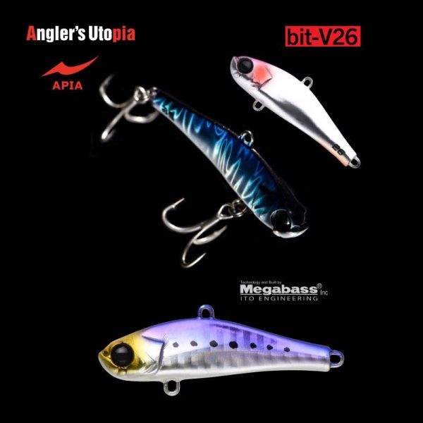 Apia Bit-V26 55mm 26gr 18 Iwashi Glow Berry Wobbler