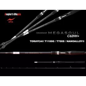   Apia Grandage Naval Megasoul 62HH+ Cast 1,88m Max 300gr 2-Delige Spinhengel