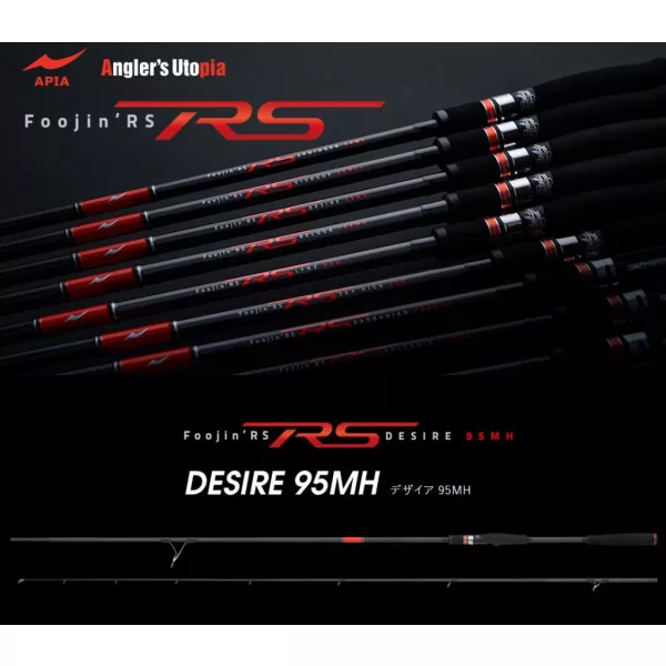 Apia Foojin RS Desire 95MH 2,87m 10-50gr 2-Delige Spinhengel