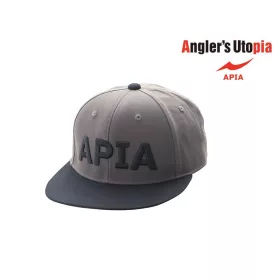 Apia Flat Cap Grijs-Zwart Full Cap
