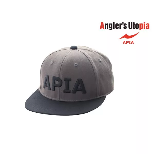 Apia Flat Cap Grijs-Zwart Full Cap