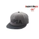 Apia Flat Cap Grijs-Zwart Full Cap