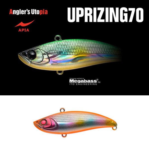Apia Uprizing 70HW 18gr 70mm 04 Oranje Zilver Candy Wobbler