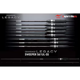   Apia Grandage Legacy Sweeper S61UL-SS 1,85m 0,2-4gr 2-delige Spinhengel