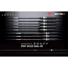   Apia Grandage Legacy Stay Gold S66L-HS 1,98m 0,3-10gr 2-Delige Spinstok