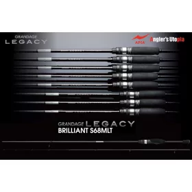   Apia Grandage Legacy Brilliant S68MLT 2,03m 1-10gr 2-Delige Spinhengel