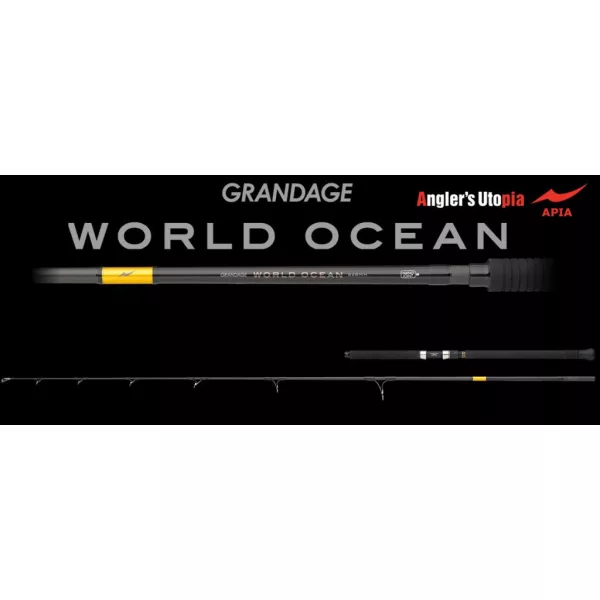 Apia Grandage World Ocean 838H 2,51m Max 160gr 2-delige Spinhengel
