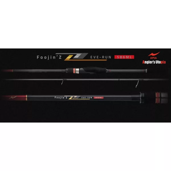 Apia Foojin Z 6TH Everun S86ML 2,59m 3-28gr 2-delige Spinhengel
