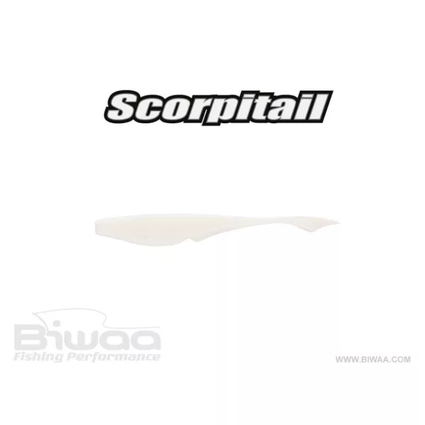 Biwaa Scorpitail 13cm 08 Pearl White Gumihal 6db