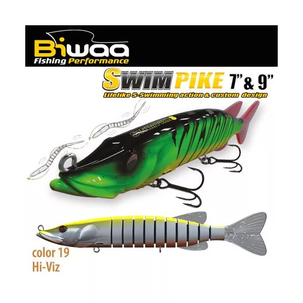 Biwaa Swimpike SS 18cm 26gr 19 Hi-Viz Wobbler 1db
