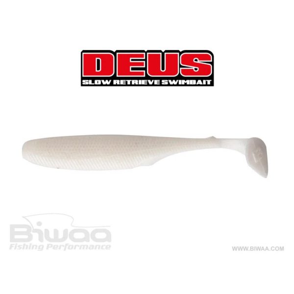 Biwaa Deus 13cm 008 Pearl White Gumihal 5db