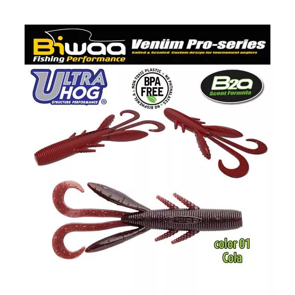 Biwaa Ultra Hog 7,5cm 01 Cola Gumi Műcsali 10db