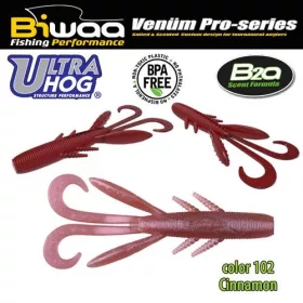 Biwaa Ultra Hog 7,5cm 102 Cinnamon Gumi Műcsali 10db