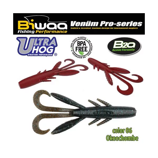 Biwaa Ultra Hog 10cm 06 Okeechombe Gumi Műcsali 8db