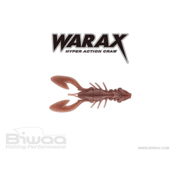 Biwaa Warax 10cm 102 Cinnamon Gumi Műcsali 6db