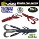 Biwaa Ultra Hog 7,5cm 10 Black & Blue Gumi Műcsali 10db