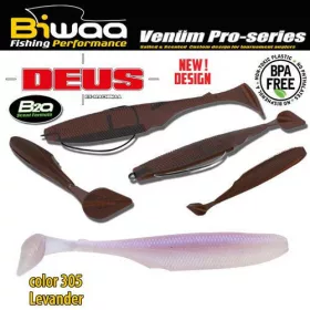 Biwaa Deus 10cm 305 Levander Plastic Kunstaas 7st