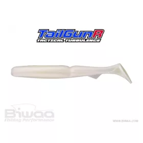Biwaa Tailgunr 9cm Pearl White rubbervis 7st/verpakking