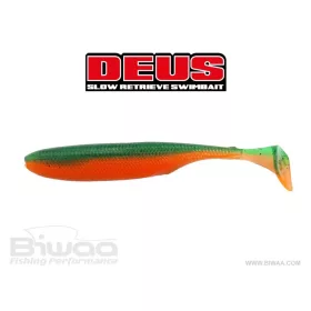Biwaa Deus 13cm Fire Tiger Zacht kunstaas 5 stuks/verpakking