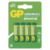 GP Greencell batterij AA 4 stuks/blister