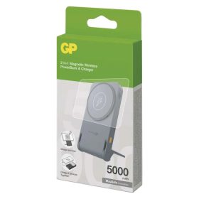 GP Powerbank Q05B, 5000 mAh, 20 W+Wireless, Zwart
