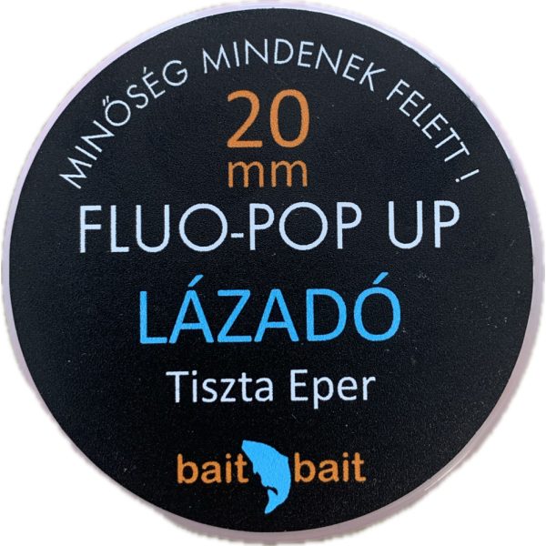 BaitBait Rebel Fluo Pop Up Boilie 20mm 50gr